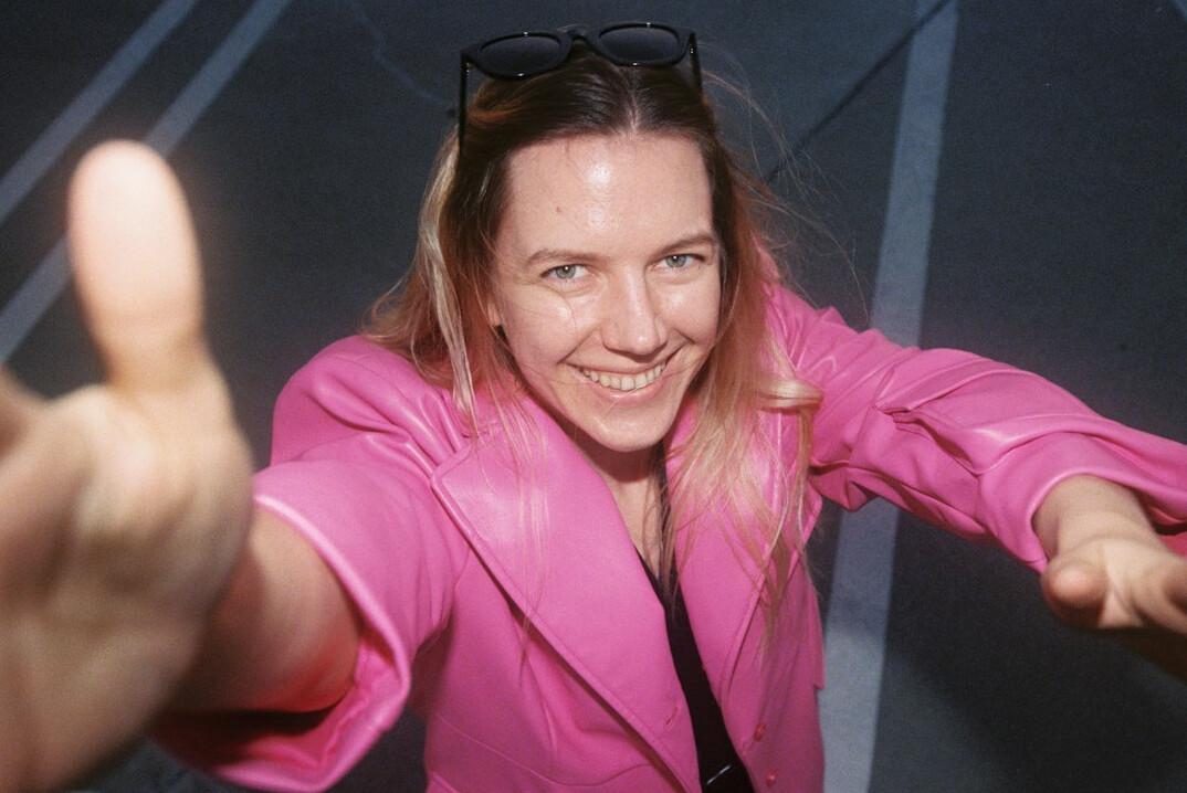 Portrait of a smiling woman in a blazer