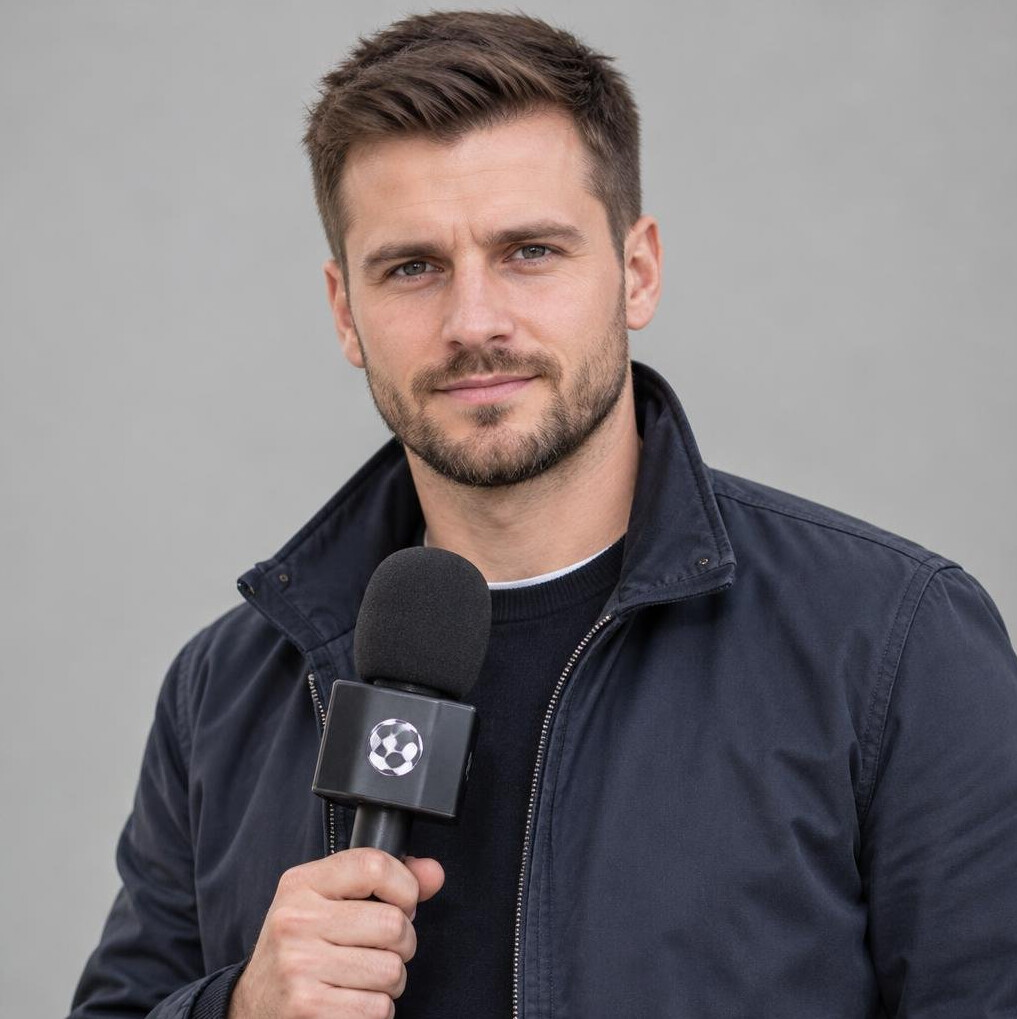 Portrait of a bearded man in a casual outfit